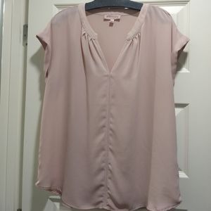 Blush Pink Blouse L